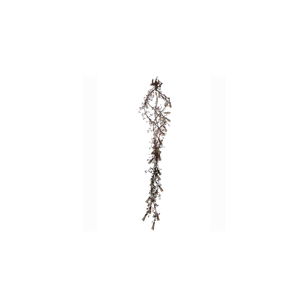 Vinca Vine 30 Light 54" Wide Wrought Iron Waterfall Chandelier