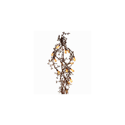 Vinca Vine 30 Light 54" Wide Wrought Iron Waterfall Chandelier