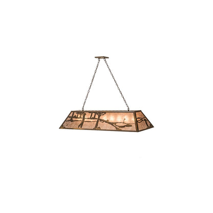 Golf 9 Light 17" Wide Linear Pendant