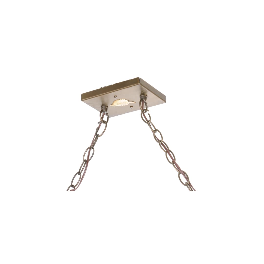 Golf 9 Light 17" Wide Linear Pendant