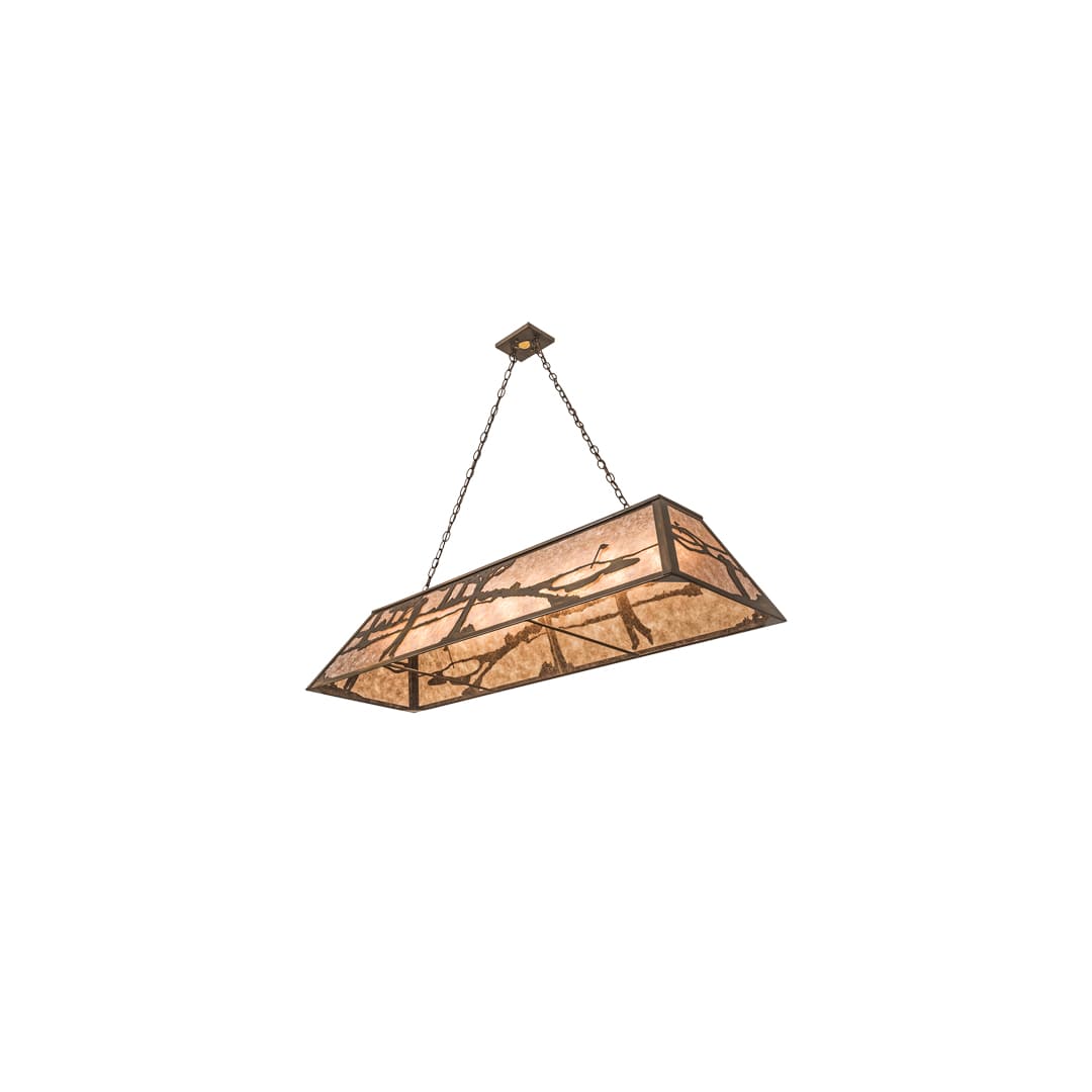 Golf 9 Light 17" Wide Linear Pendant