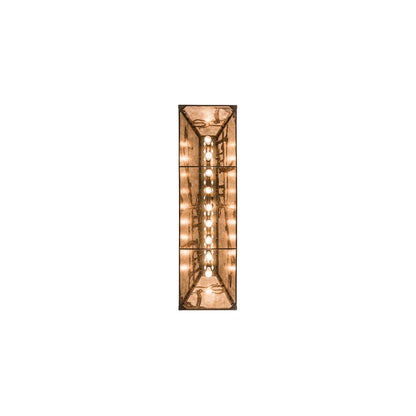 Golf 9 Light 17" Wide Linear Pendant