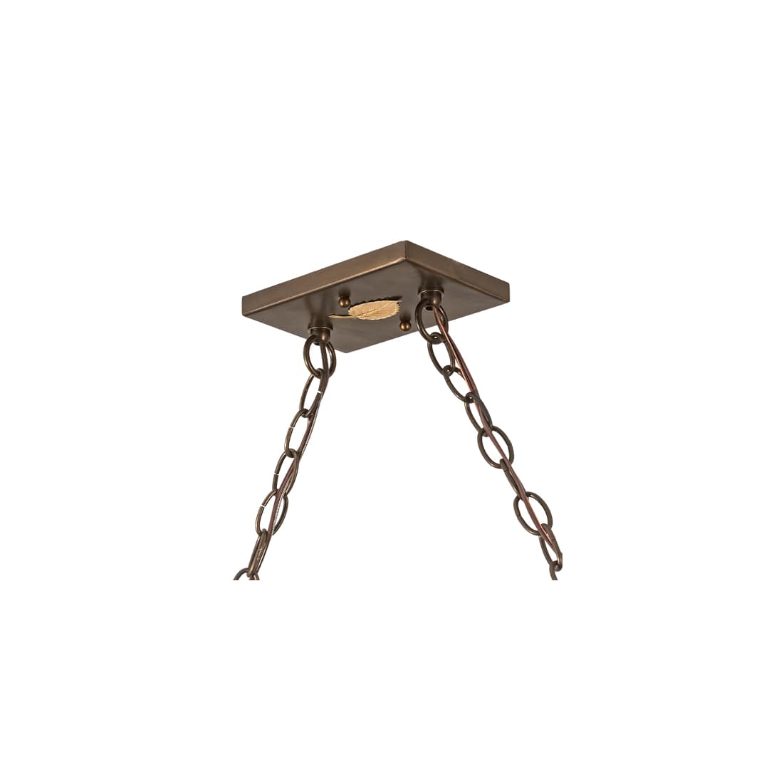 Golf 9 Light 17" Wide Linear Pendant