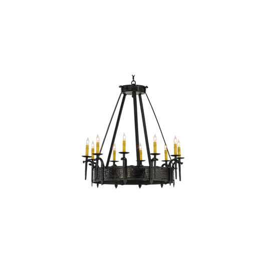Costello 10 Light 35" Wide Taper Candle Style Chandelier