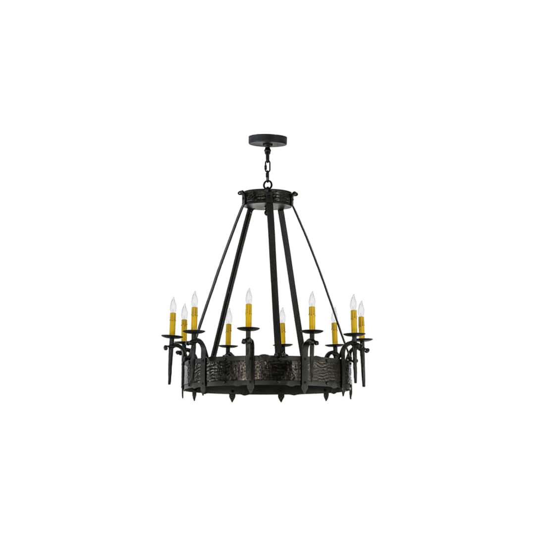 Costello 10 Light 35" Wide Taper Candle Style Chandelier