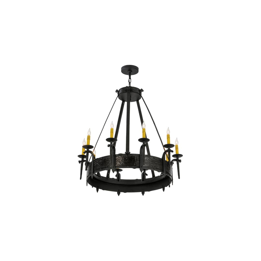 Costello 10 Light 35" Wide Taper Candle Style Chandelier