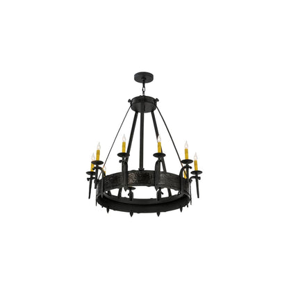 Costello 10 Light 35" Wide Taper Candle Style Chandelier