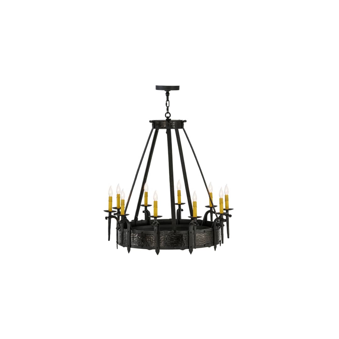 Costello 10 Light 35" Wide Taper Candle Style Chandelier