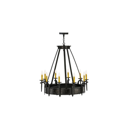 Costello 10 Light 35" Wide Taper Candle Style Chandelier