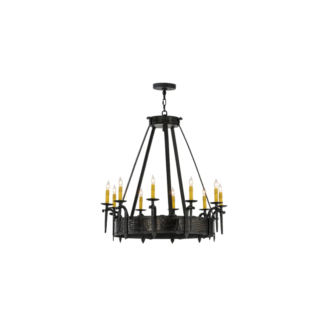 Costello 10 Light 35" Wide Taper Candle Style Chandelier