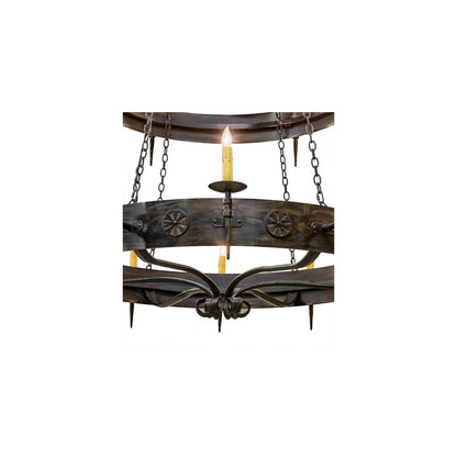 Warwick 18 Light 72" Wide Taper Candle Style Chandelier