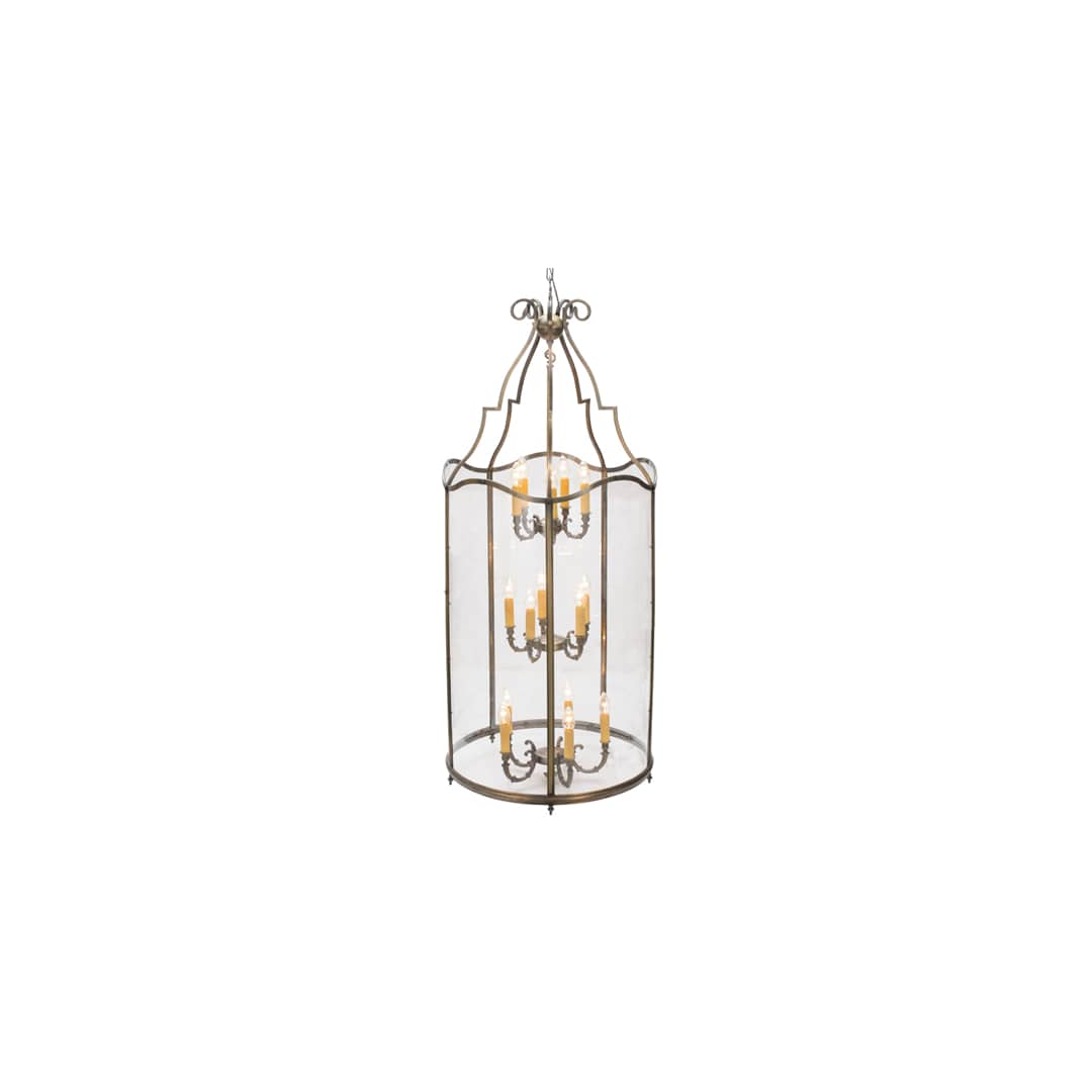 Sanctuary 15 Light 31" Wide Taper Candle Pendant