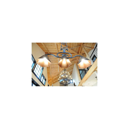 DaCapa 3 Light 14" Wide Linear Pendant