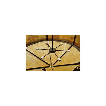 Moose at Dusk 6 Light 56" Wide Pendant
