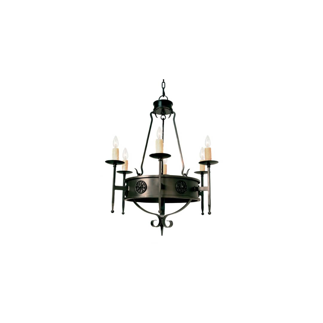 Lorenzo 6 Light 30" Wide Taper Candle Style Chandelier