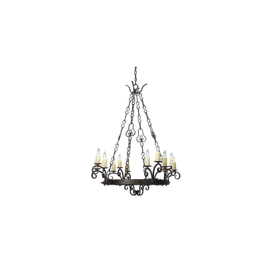Clarinda 12 Light 42" Wide Taper Candle Style Chandelier