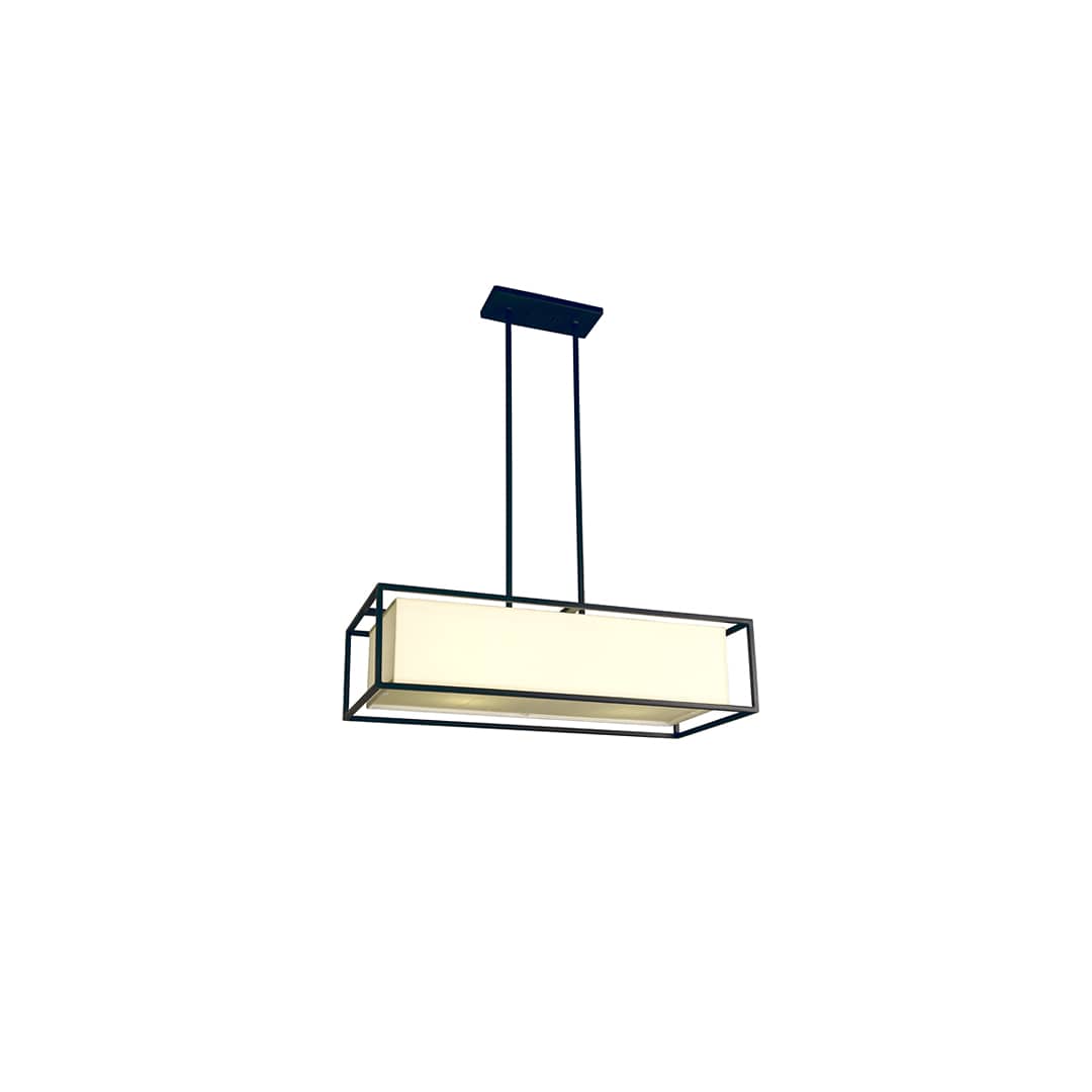 Diahanne 4 Light 36" Wide Linear Pendant