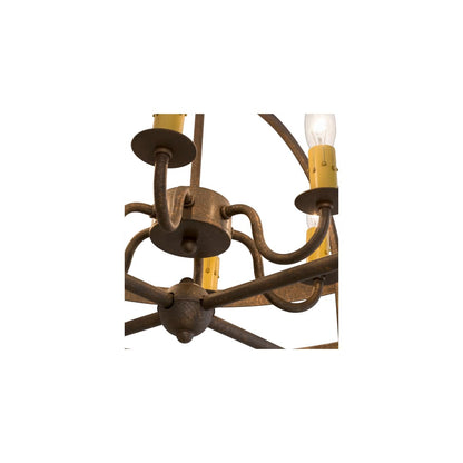 Aldari 6 Light 22" Wide Taper Candle Style Chandelier