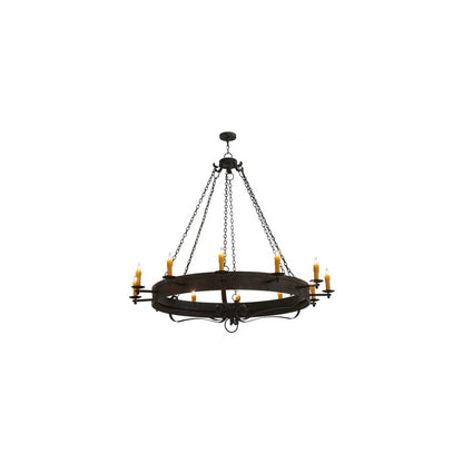 Parnella 12 Light 72" Wide Taper Candle Style Chandelier