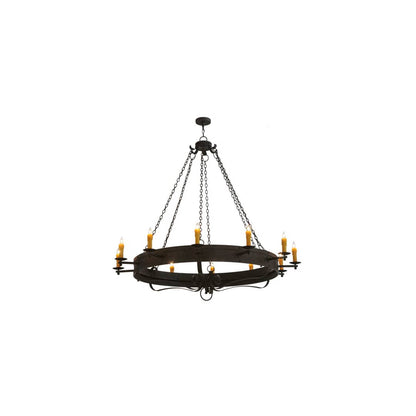 Parnella 12 Light 72" Wide Taper Candle Style Chandelier