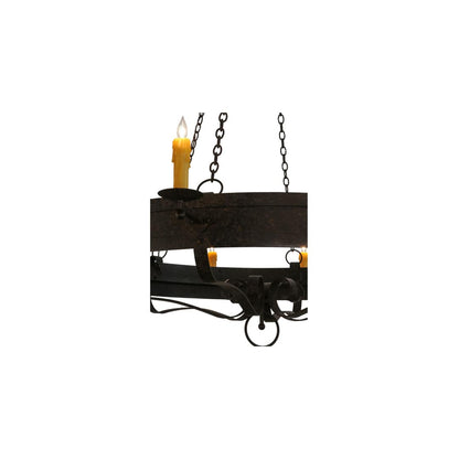 Parnella 12 Light 72" Wide Taper Candle Style Chandelier