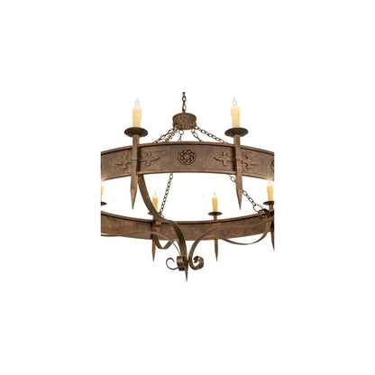 Calandra 10 Light 66" Wide Taper Candle Style Chandelier