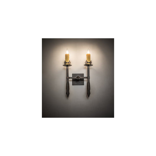 Castilla 2 Light 21" Tall Wall Sconce