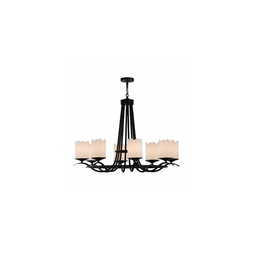 Octavia 8 Light 48" Wide Pillar Candle Style Chandelier