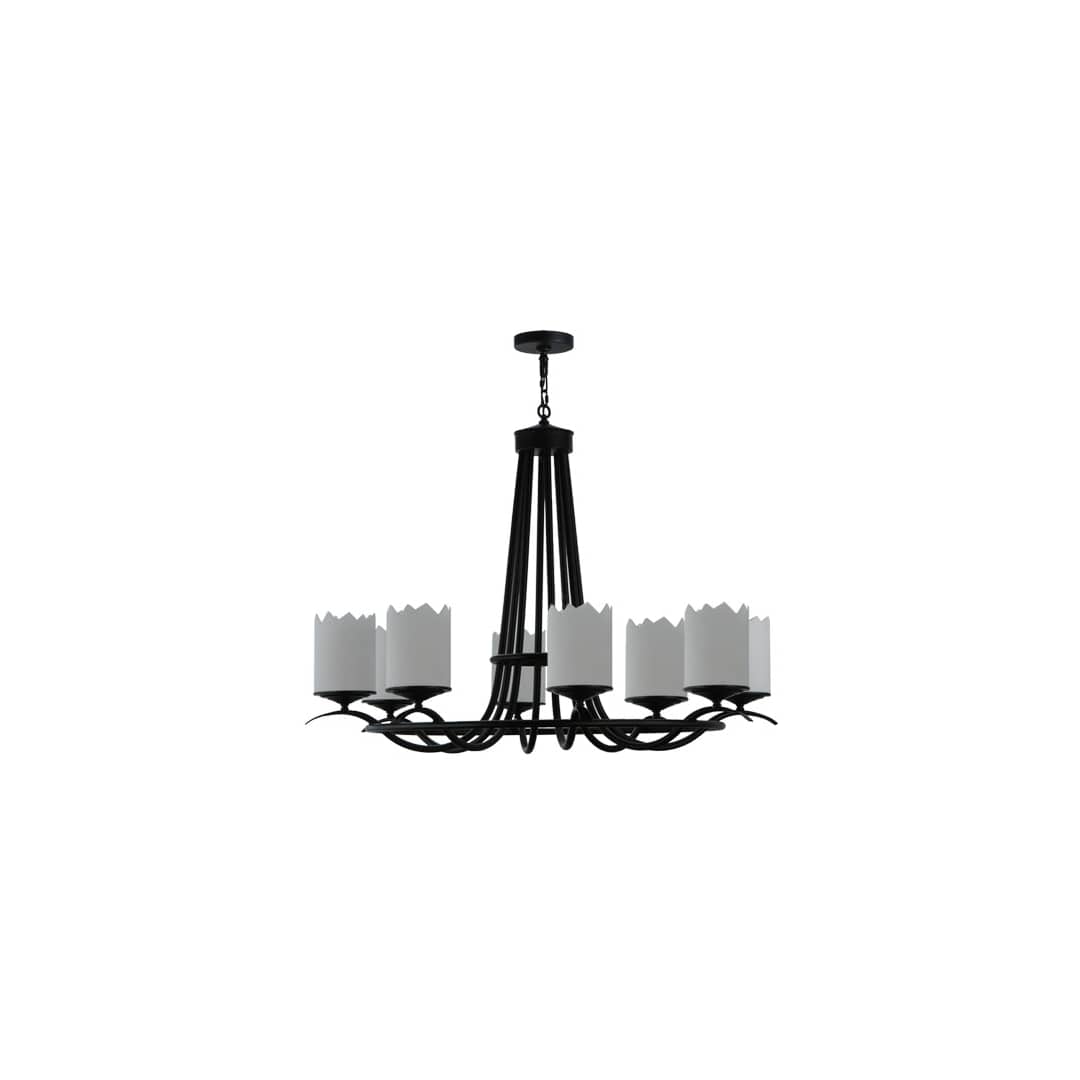 Octavia 8 Light 48" Wide Pillar Candle Style Chandelier