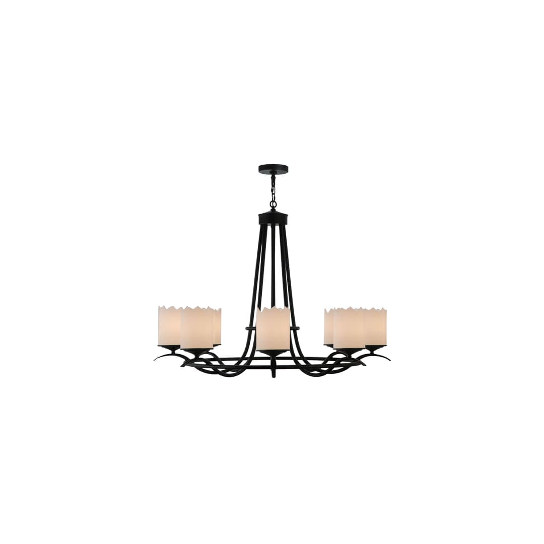 Octavia 8 Light 48" Wide Pillar Candle Style Chandelier