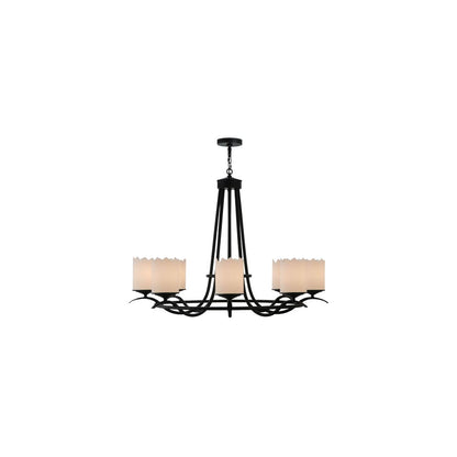 Octavia 8 Light 48" Wide Pillar Candle Style Chandelier
