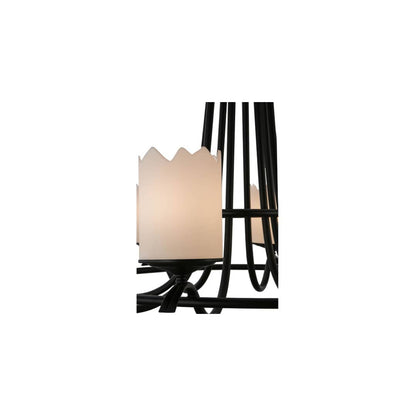 Octavia 8 Light 48" Wide Pillar Candle Style Chandelier