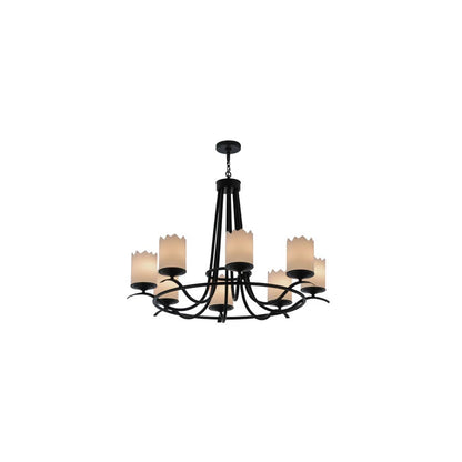 Octavia 8 Light 48" Wide Pillar Candle Style Chandelier
