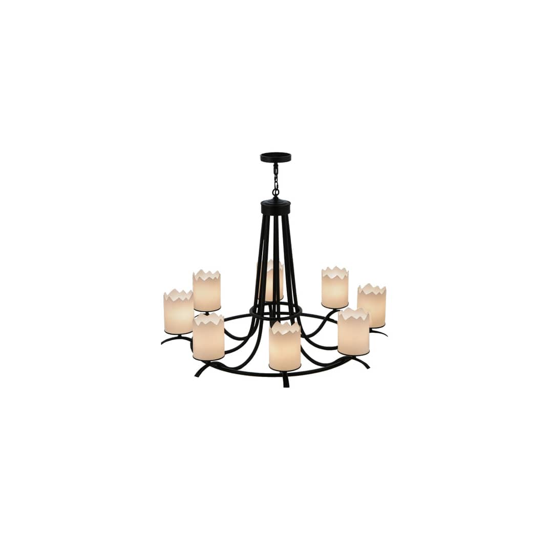 Octavia 8 Light 48" Wide Pillar Candle Style Chandelier