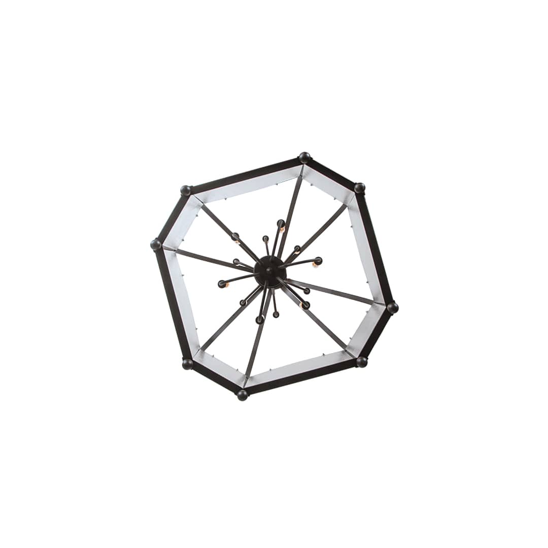 Citadel 12 Light 42" Wide Taper Candle Pendant