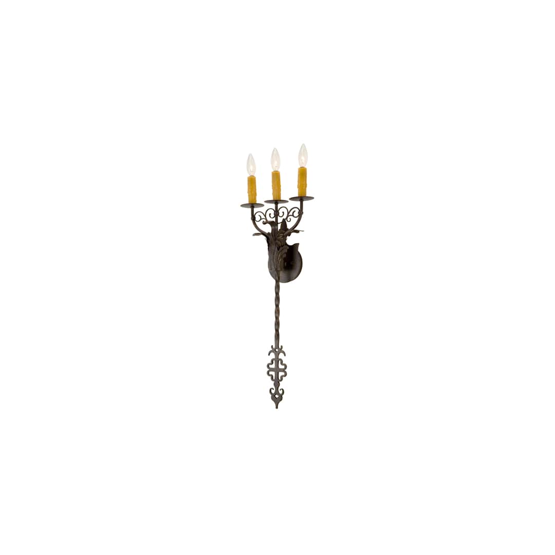 Merano 3 Light 30" Tall Wall Sconce