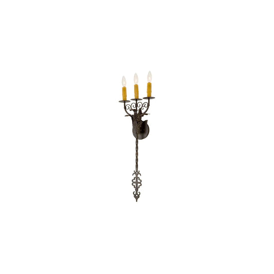 Merano 3 Light 30" Tall Wall Sconce