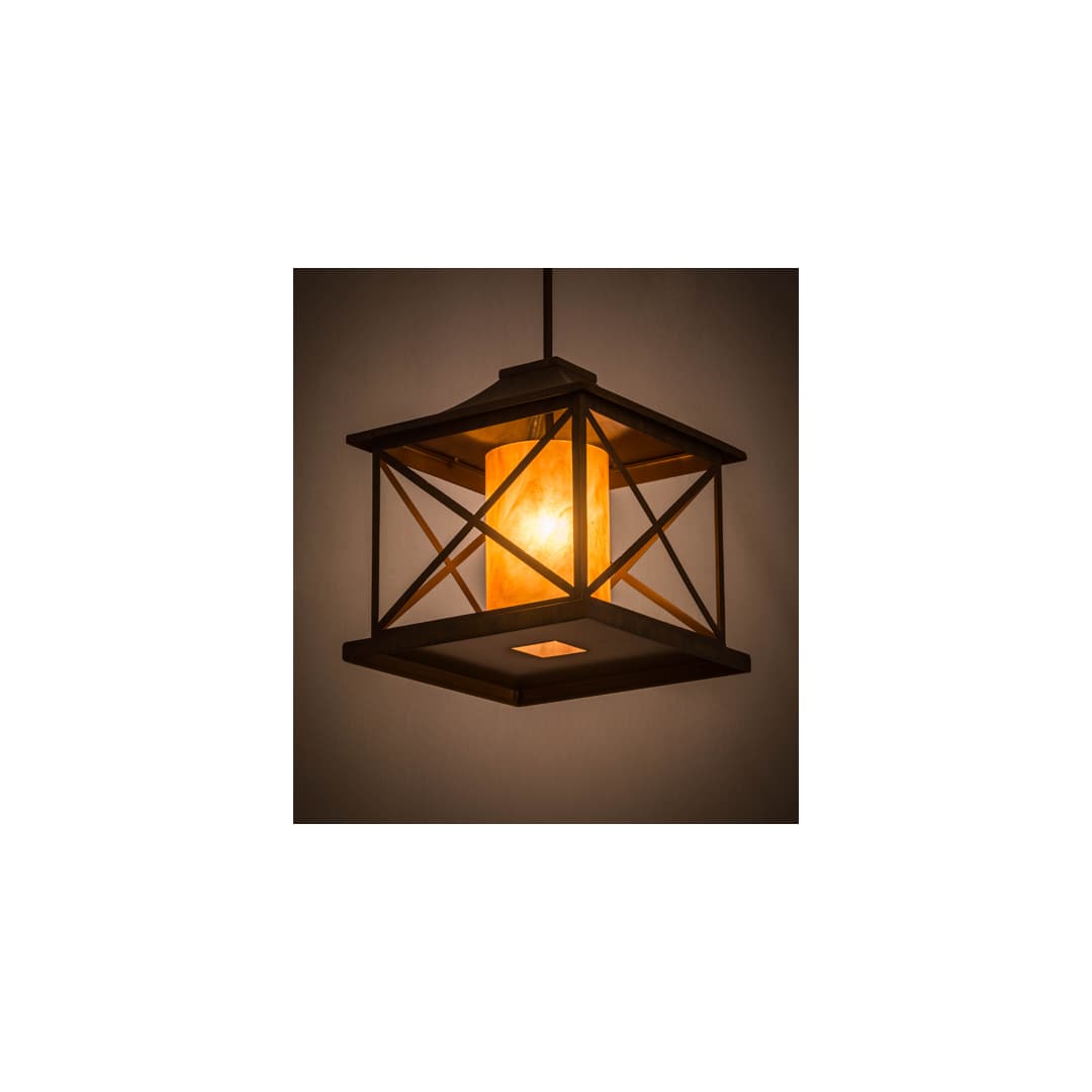 Contemplation 23" Wide Pillar Candle Pendant