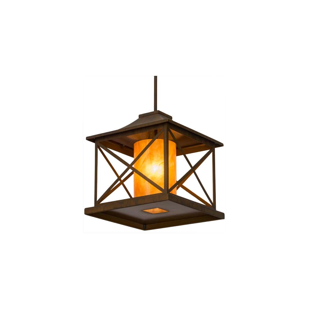Contemplation 23" Wide Pillar Candle Pendant