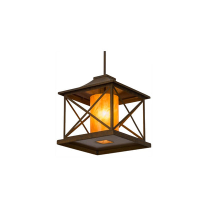 Contemplation 23" Wide Pillar Candle Pendant