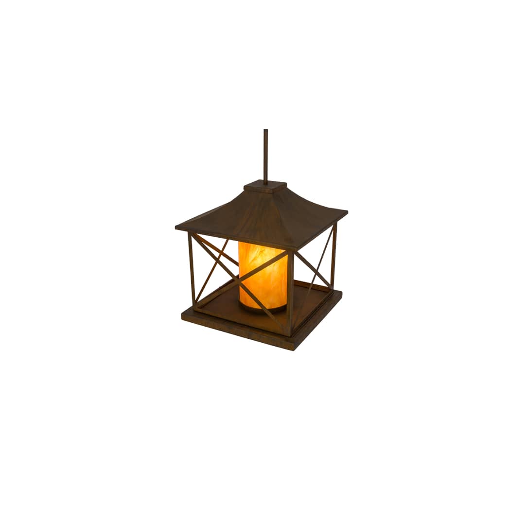 Contemplation 23" Wide Pillar Candle Pendant