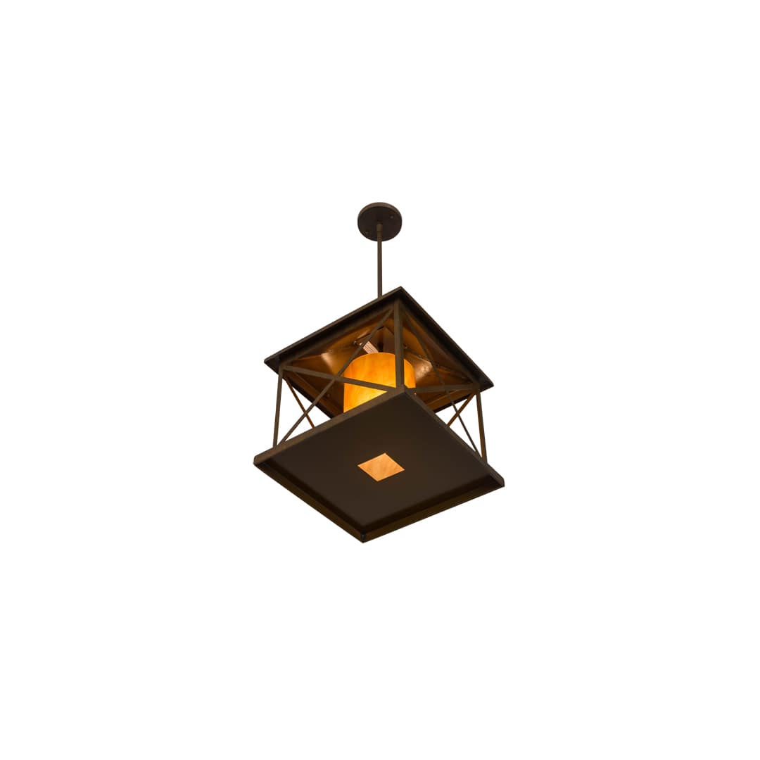 Contemplation 23" Wide Pillar Candle Pendant