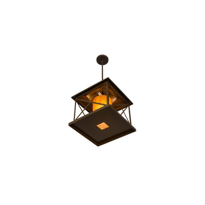 Contemplation 23" Wide Pillar Candle Pendant