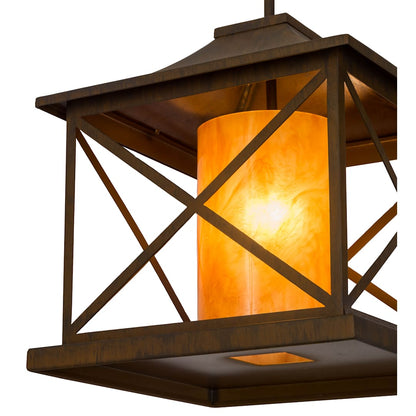 Contemplation 23" Wide Pillar Candle Pendant