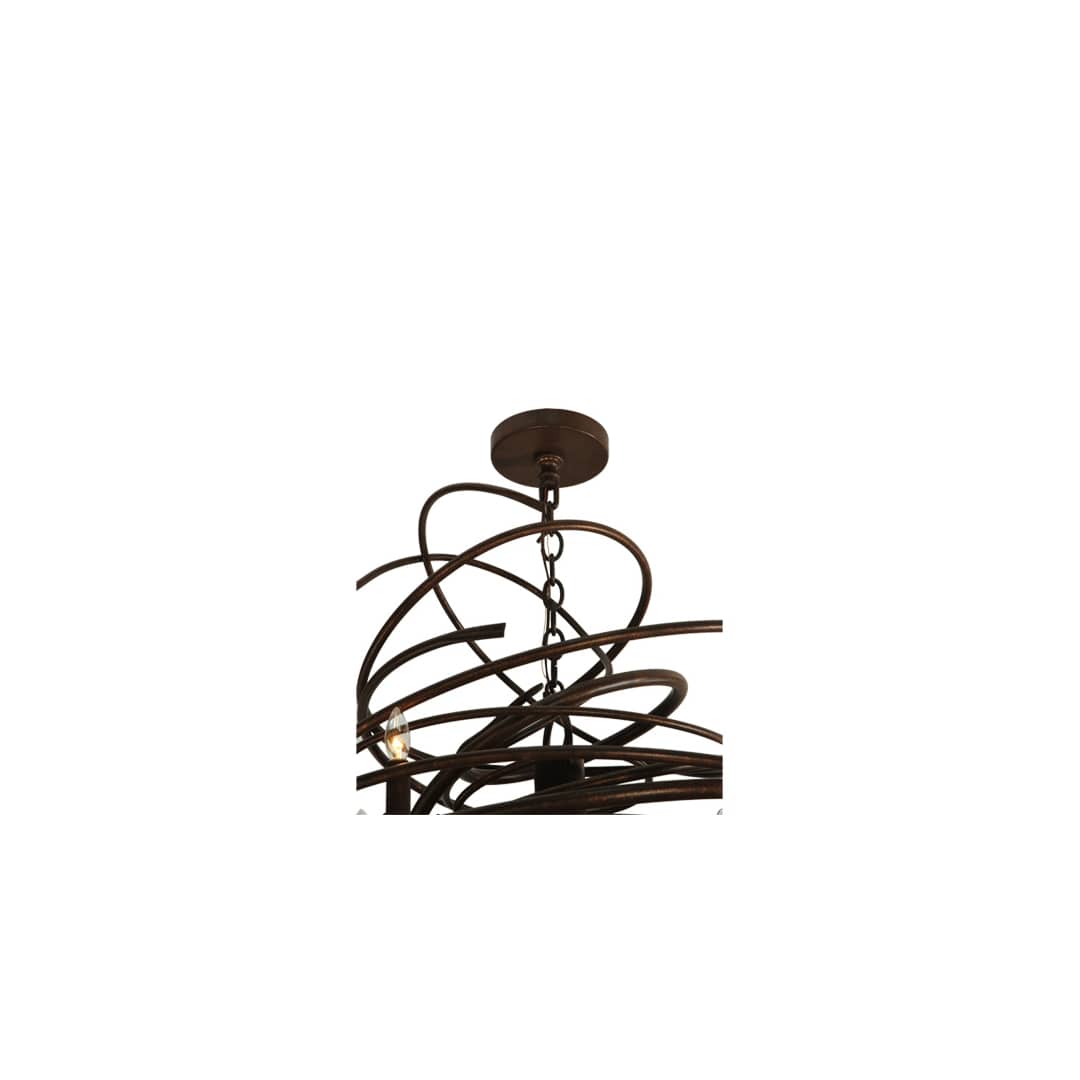 Cyclone 18 Light 36" Wide Taper Candle Style Chandelier