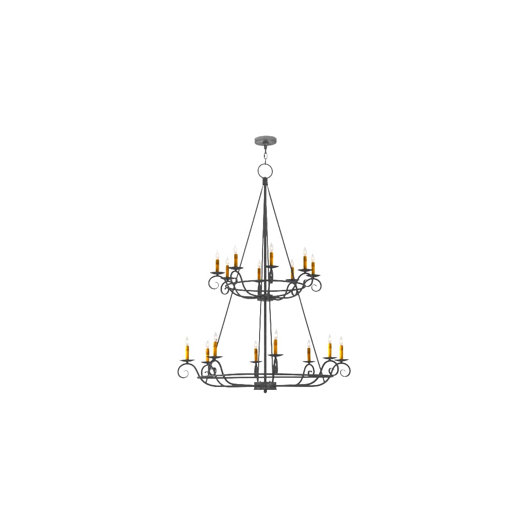 Estrella 16 Light 45" Wide Taper Candle Style Chandelier