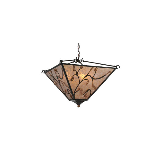 Blossoming Branches 4 Light 34" Wide Pendant