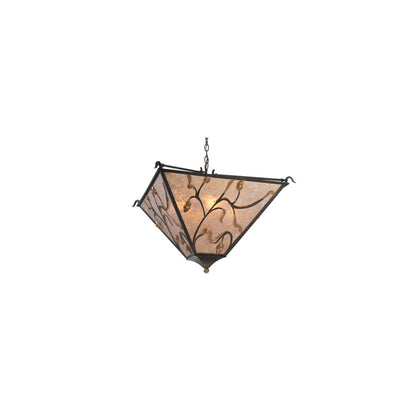 Blossoming Branches 4 Light 34" Wide Pendant