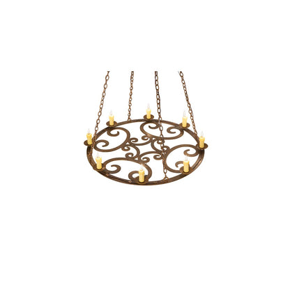 Ashley 8 Light 42" Wide Taper Candle Style Chandelier