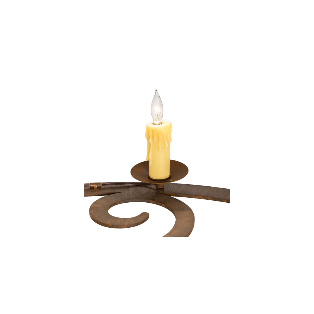 Ashley 8 Light 42" Wide Taper Candle Style Chandelier